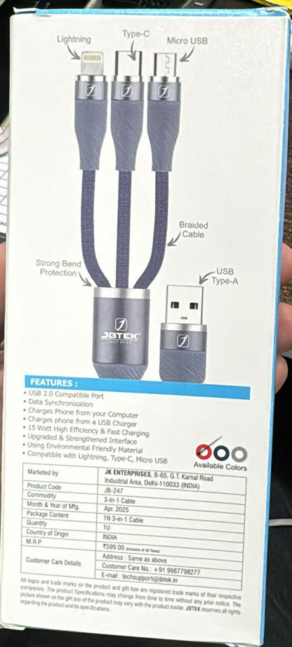 3 IN 1 CABLE JB-247